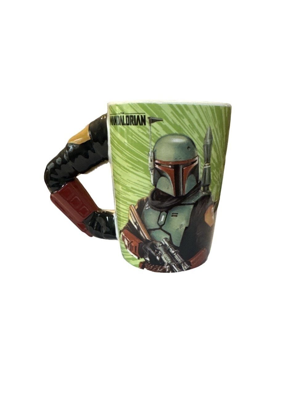 Star Wars Mandalorian with Boba Fett Ceramic Coffee Mug